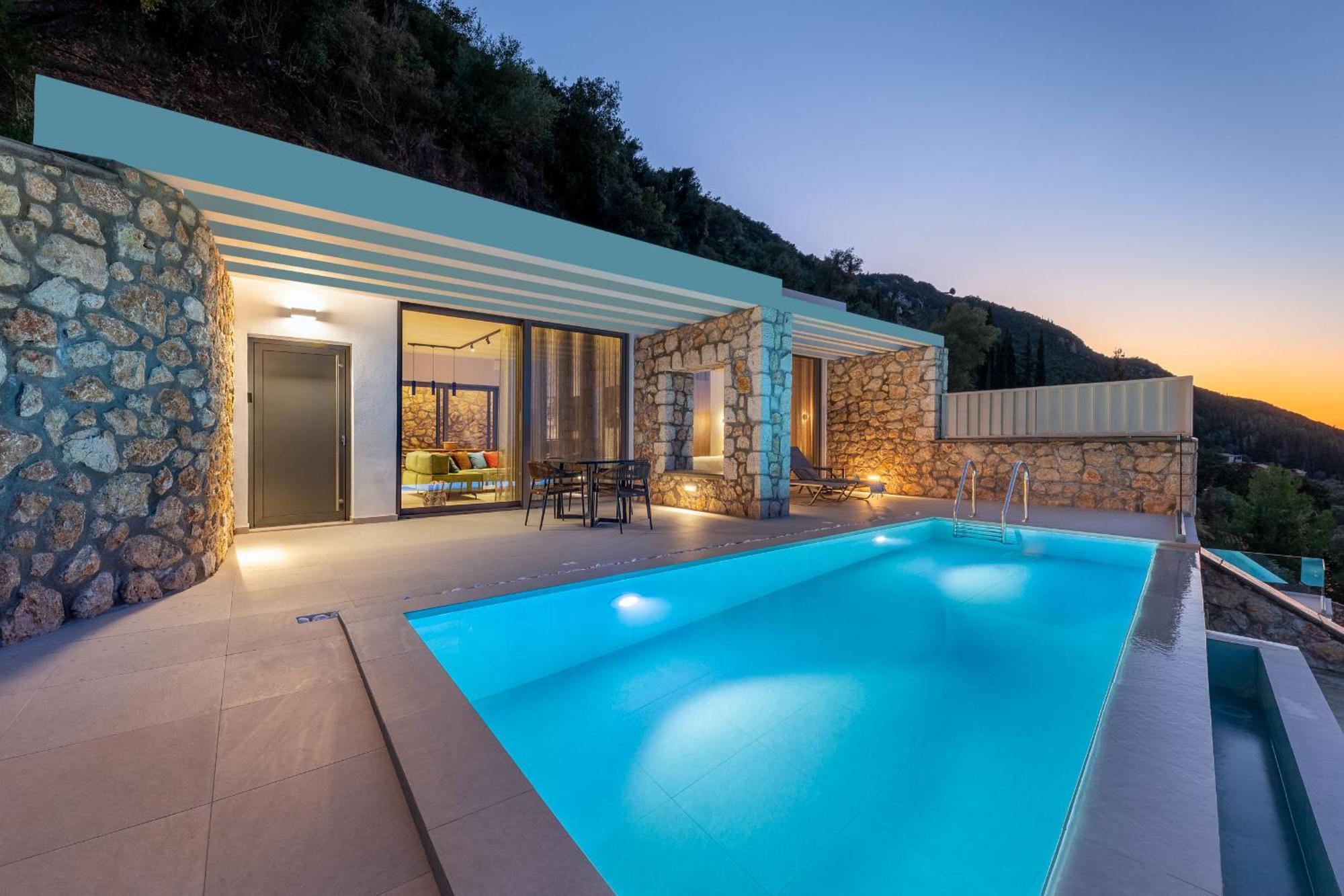 Z 4 Luxury Villas アギオス・イオアニス エクステリア 写真